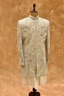 gray-mosha-velvet-mens-sherwani-with-thread-work-sw009043-a