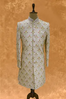 cream-raw-silk-mens-sherwani-with-thread-work-sw009106-a