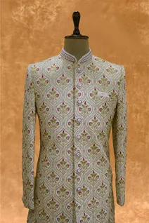 cream-raw-silk-mens-sherwani-with-thread-work-sw009106-b