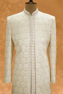 white-soft-silk-mens-sherwani-with-thread-mix-stone-work-sw009192-b