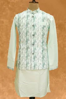 sea-green-raw-silk-bandi-set-with-sequence-work-sw004884-a