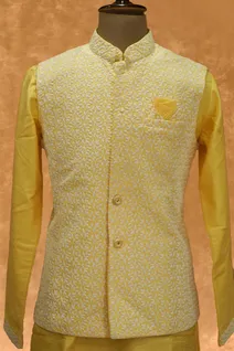 yellow-raw-silk-bandi-set-with-thread-work-sw005629-b