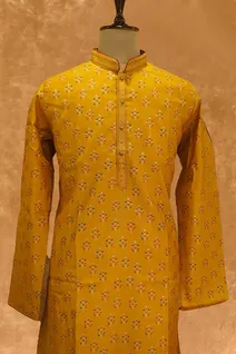 mustard-semi-raw-silk-kurta-pajama-with-self-print-sw005313-b