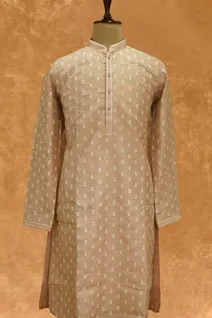 peach-semi-raw-silk-kurta-pajama-with-thread-work-sw005608-a