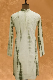 white-and-green-cotton-tie-dye-kurta-pajama-sw005987-a