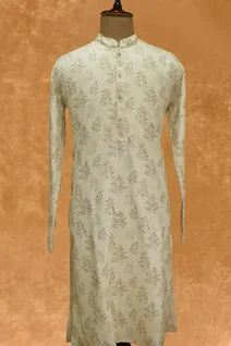 cream-semi-raw-silk-kurta-pajama-with-floral-self-print-sw007248-a