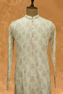 cream-semi-raw-silk-kurta-pajama-with-floral-self-print-sw007248-b