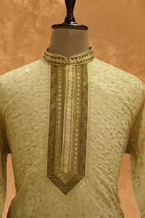 gold-semi-silk-kurta-pajama-with-sequence-work-sw008955-b