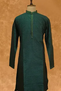 rama-blue-semi-raw-silk-kurta-pajama-with-zari-work-sw009304-a