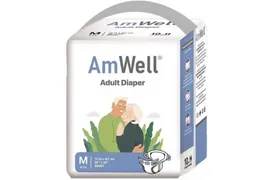 An adult diaper providing comfort and protection, symbolizing enhanced quality of life and dignity for individuals with incontinence.