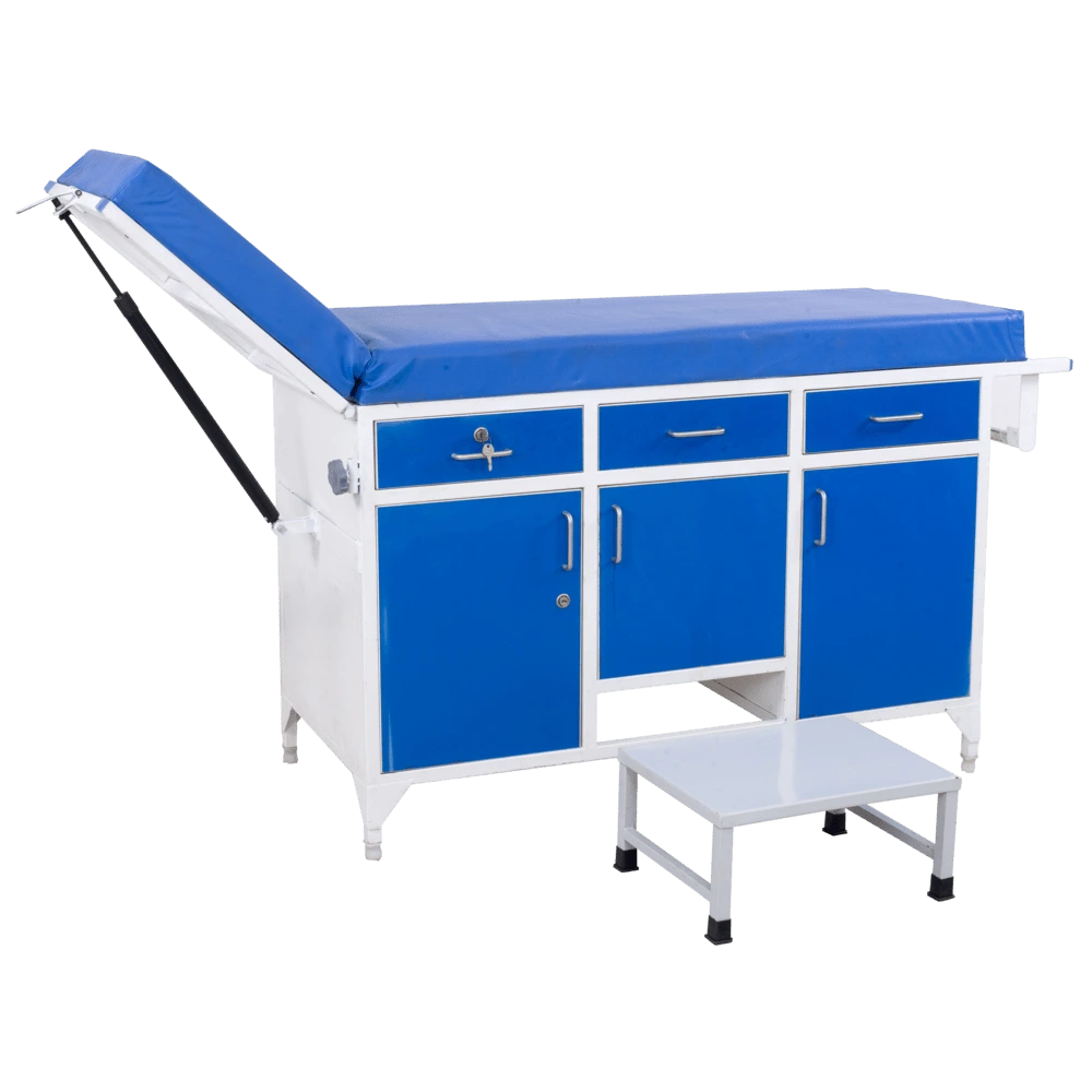 kraft-202-examination-couch-with-gas-spring-operated-backrest-kr-202-a