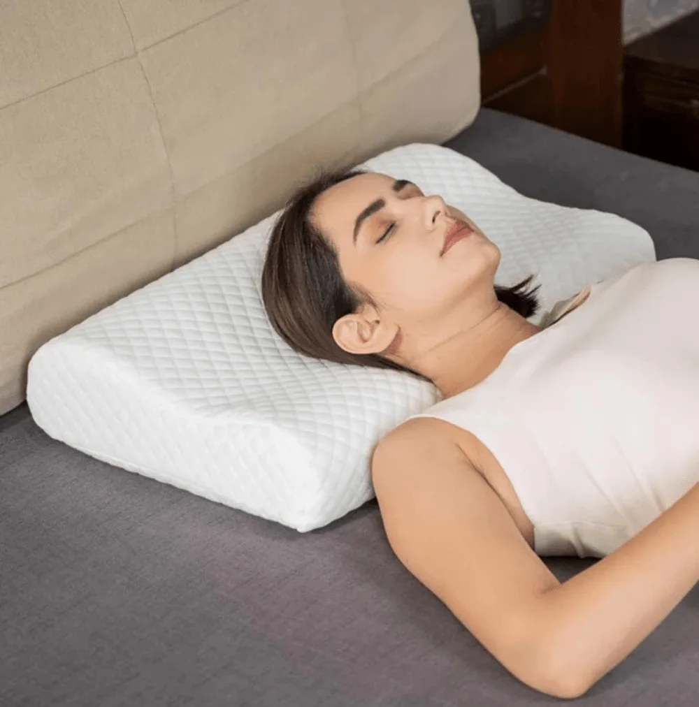 fovera-memory-foam-cervical-pillow-with-cover---standard-f072-a