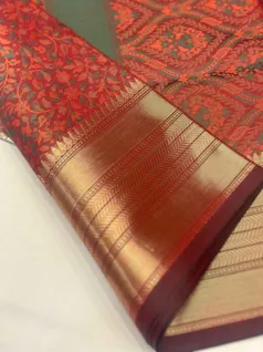 semi-tussar-saree-red-with-floral-thread-work-sw00000257-b