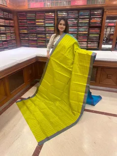 pure-kanchi-silk-saree-in-lime-green-with-peacock-blue-border-and-box-pattern-sw00000314-a