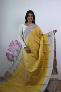 charming-lime-yellow-and-beige-lightweight-silk-saree-with-rettai-pettu-border-sw00000354-a