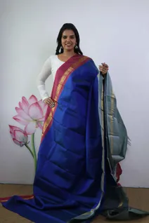 kanchi-silk-saree-in-navy-blue-with-gray-magenta-ganga-jamuna-border-sw00000355-a