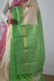 kanchi-silk-saree-in-half-white-with-pink-green-ganga-jamuna-border-sw00000357-c