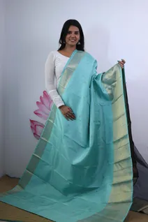 kanchi-silk-saree-in-sky-blue-and-gray-with-gold-zari-checks-sw00000359-a