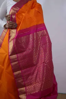 pure-zari-kanchi-silk-saree-with-orange-body-and-pink-getti-border-sw00000378-c