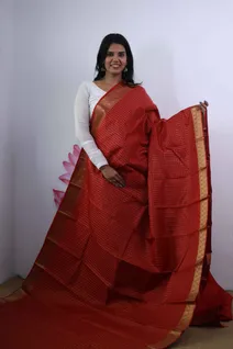 pure-zari-kanchi-silk-saree-with-chilly-red-body-and-golden-zari-checks-sw00000379-a