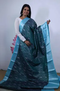 elegant-teal-blue-fusion-silk-saree-with-sky-blue-border-sw00000385-a