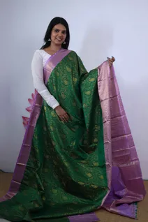 graceful-green-fusion-silk-saree-with-lavender-border-sw00000387-a