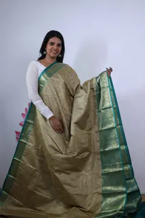 elegant-cream-fusion-silk-saree-with-green-border-sw00000388-a