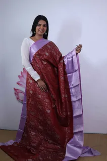 regal-maroon-fusion-silk-saree-with-lavender-border-sw00000389-a