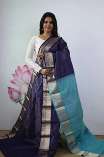 kanchi-lightweight-zari-jacquard-silk-saree-in-navy-blue-and-sky-blue-sw00000417-b