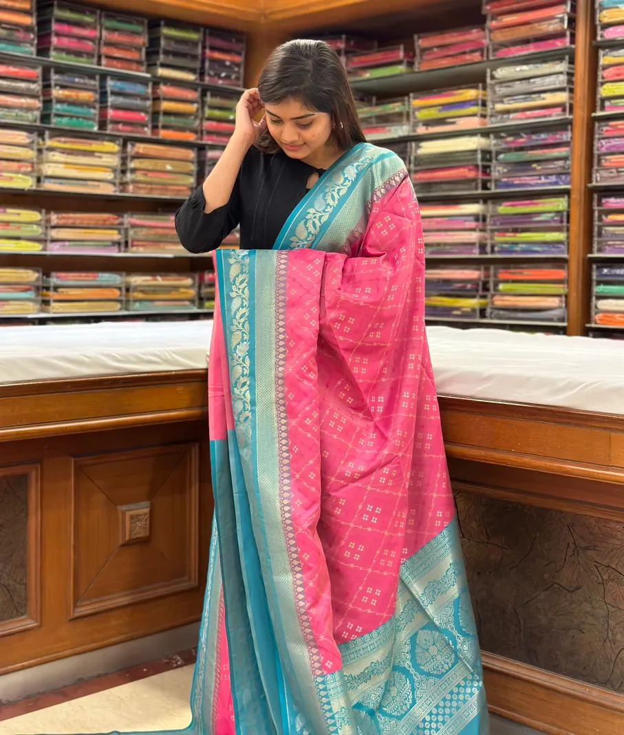 pink-and-teal-blue-semi-lightweight-silk-saree-sw00000427-b