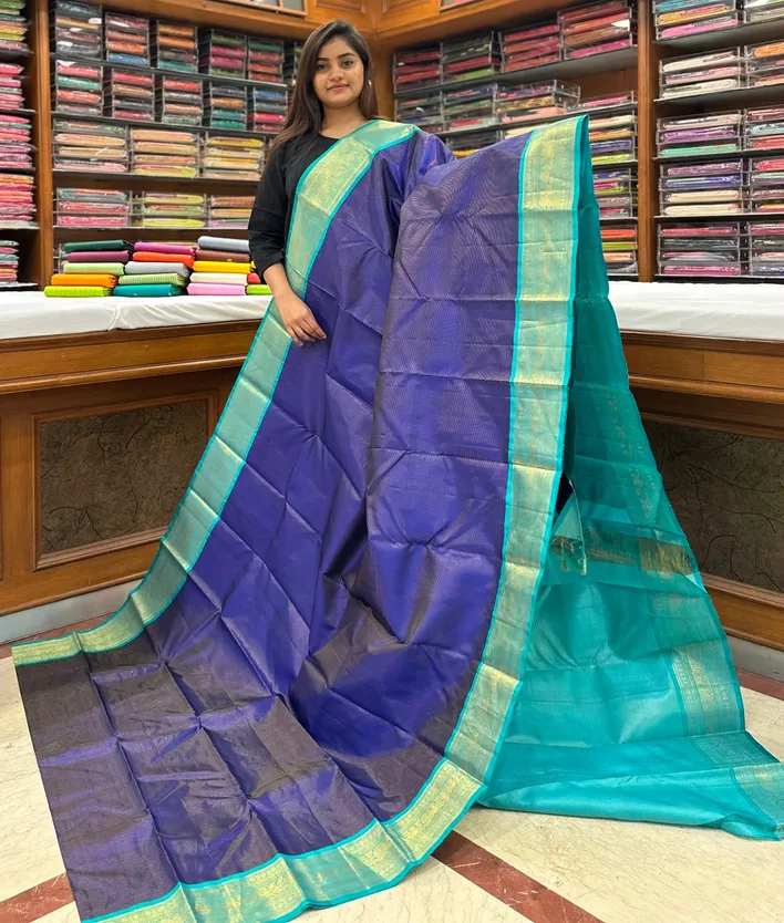 purple-and-turquoise-green-pure-zari-kanchi-silk-saree-with-vairaoosi-pattern-sw00000436-a