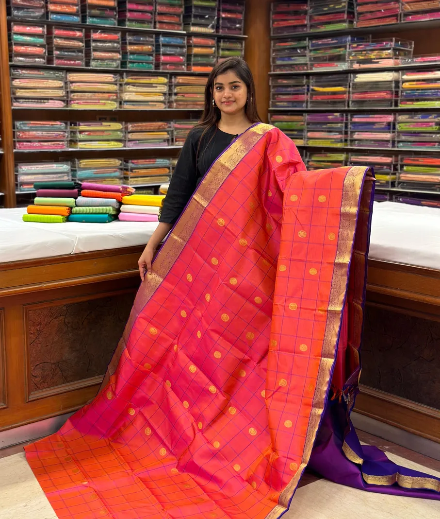 orange-and-purple-pure-zari-kanchi-silk-saree-with-big-boxes-and-buttas-sw00000438-a