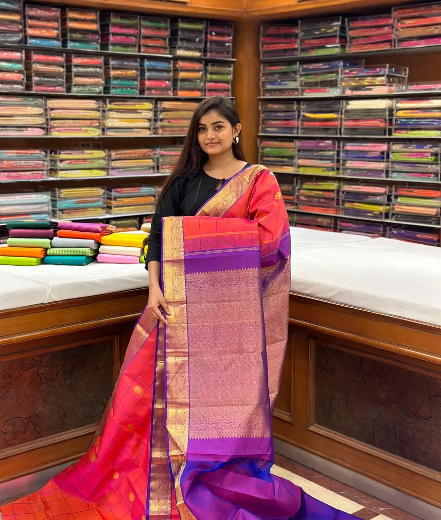 orange-and-purple-pure-zari-kanchi-silk-saree-with-big-boxes-and-buttas-sw00000438-b