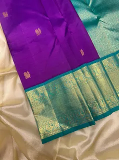 purple-and-turquoise-green-pure-zari-kanchi-silk-saree-with-annam-motifs-sw00000460-b