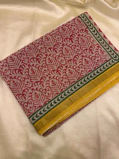 block-print-cotton-saree-in-cream-with-maroon-floral-print-mustard-border-sw00000503-a