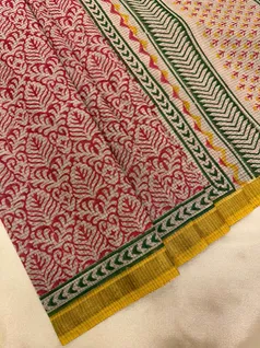 block-print-cotton-saree-in-cream-with-maroon-floral-print-mustard-border-sw00000503-b