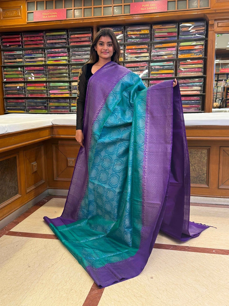 elegant-lightweight-silk-saree-in-teal-blue-and-royal-purple-sw00000580-a