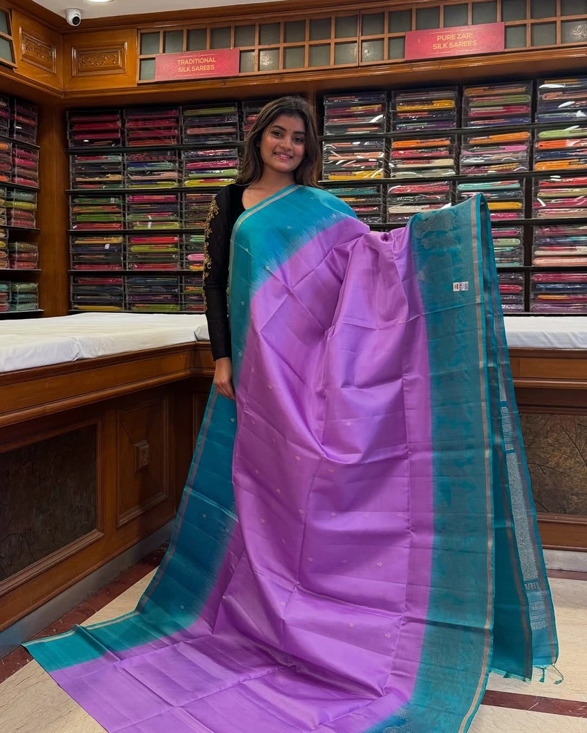 pink-lightweight-silk-saree-teal-dual-tone-with-contrast-border-sw00000594-a