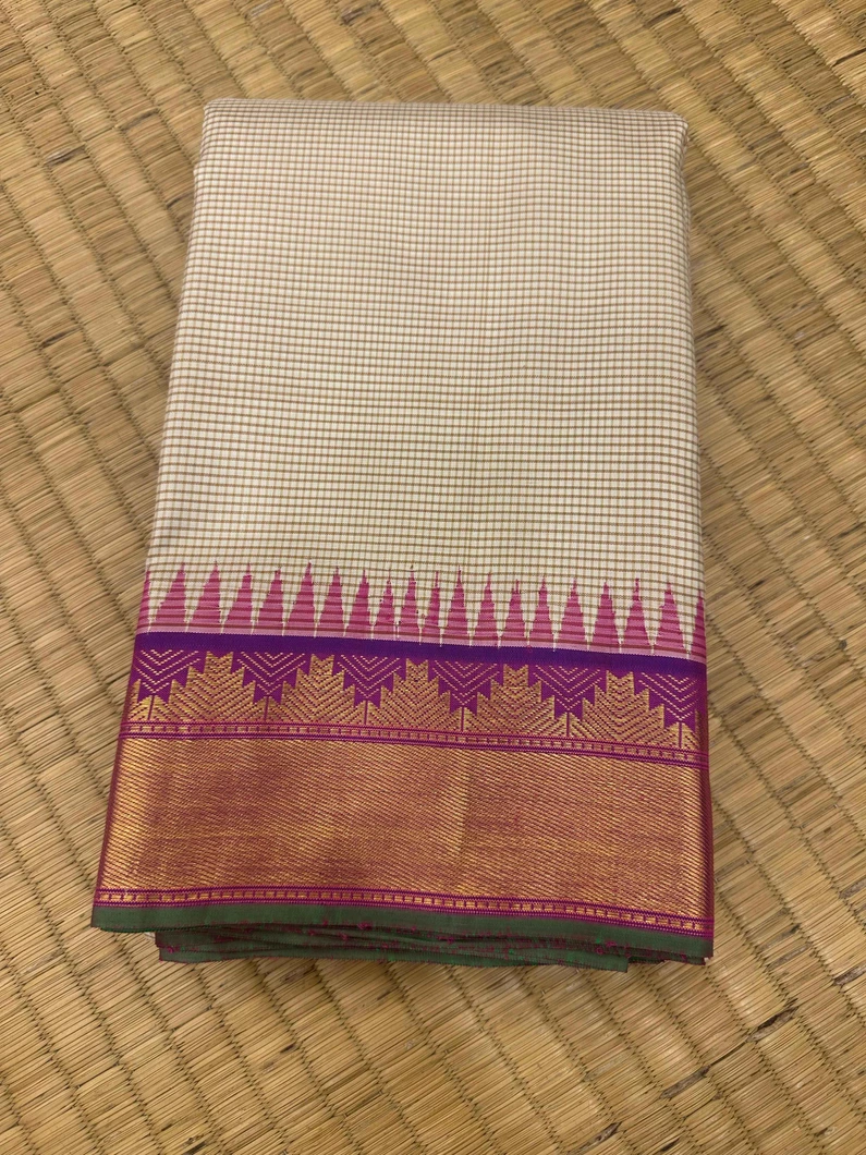 tiny-golden-checks-with-temple-border-sw00000599-a