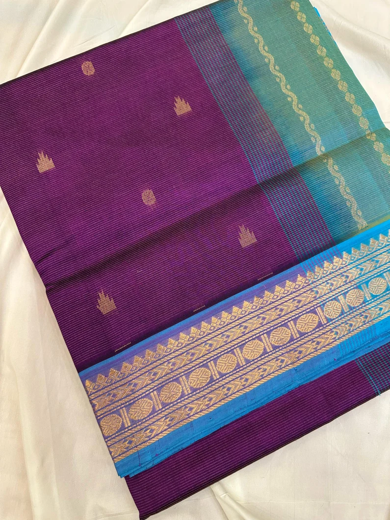 silk-cotton-vaira-oosi-saree-royal-purple-light-blue-with-golden-zari-sw00000629-a