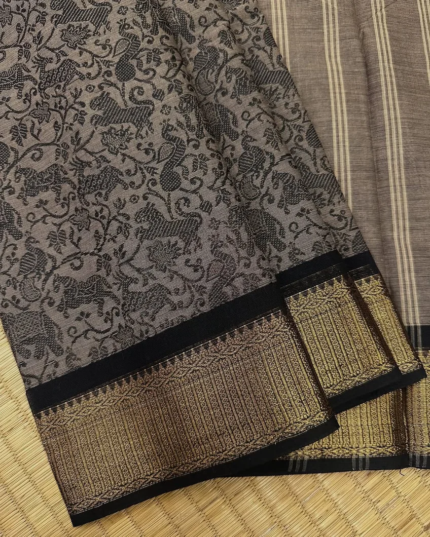 pure-cotton-saree-black-grey-vanasingaram-elegance-sw00000652-a