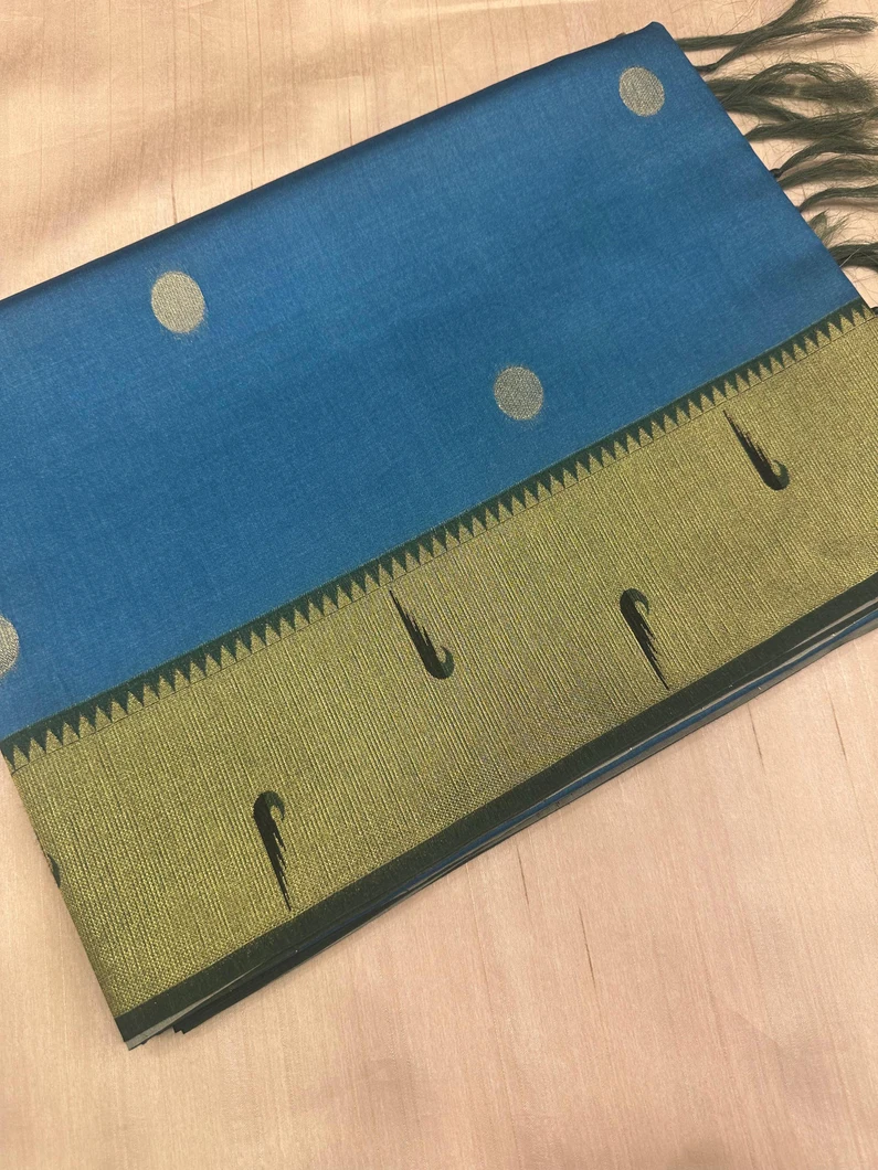 semi-tussar-saree-with-blue-and-green-sw00000671-a