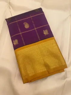 royal-violet-pure-zari-kanchi-silk-saree-with-golden-mustard-border-sw00000675-a