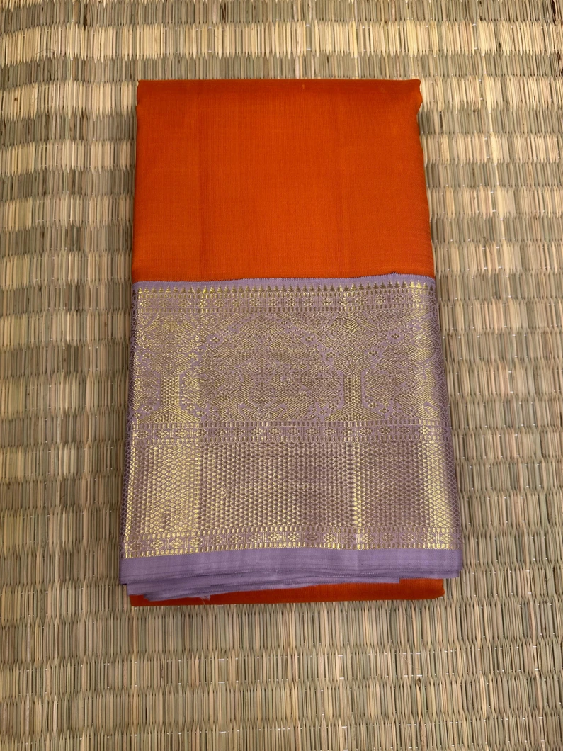 rust-orange-lavender-pure-zari-kanchi-silk-saree-sw00000688-a