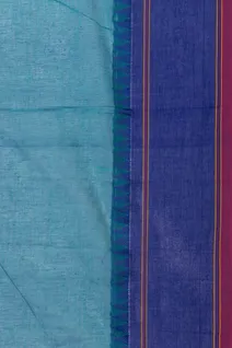 teal-blue-pure-cotton-saree-with-temple-border-in-navy-blue-sw00000696-d