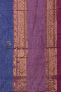 royal-blue-cotton-saree-with-magenta-rettai-pettu-border-sw00000698-d