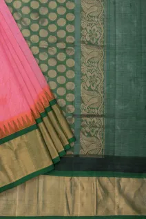 peachish-pink-silk-cotton-saree-with-green-zari-temple-border-rich-pallu-sw00000717-b