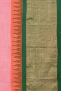 peachish-pink-silk-cotton-saree-with-green-zari-temple-border-rich-pallu-sw00000717-d