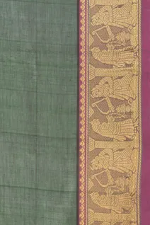 bottle-green-silk-cotton-saree-with-sita-kalyanam-zari-border-magenta-pallu-sw00000718-d
