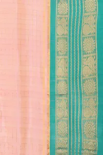 silk-cotton-vairaoosi-saree-peach-with-green-zari-border-checks-sw00000645-d